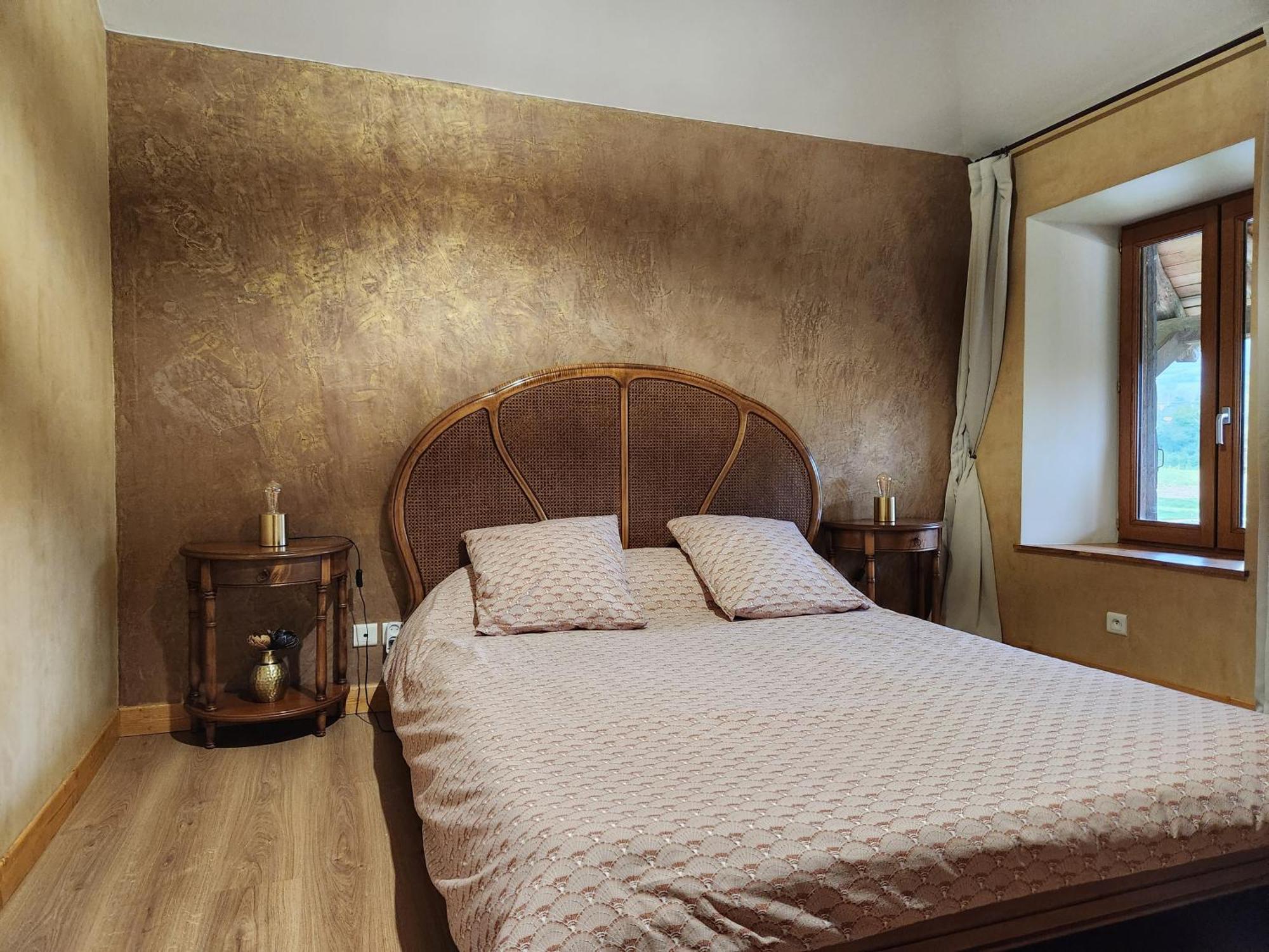 Chambres D'Hotes Aux Petits Belezins Saint-Amour  Rum bild